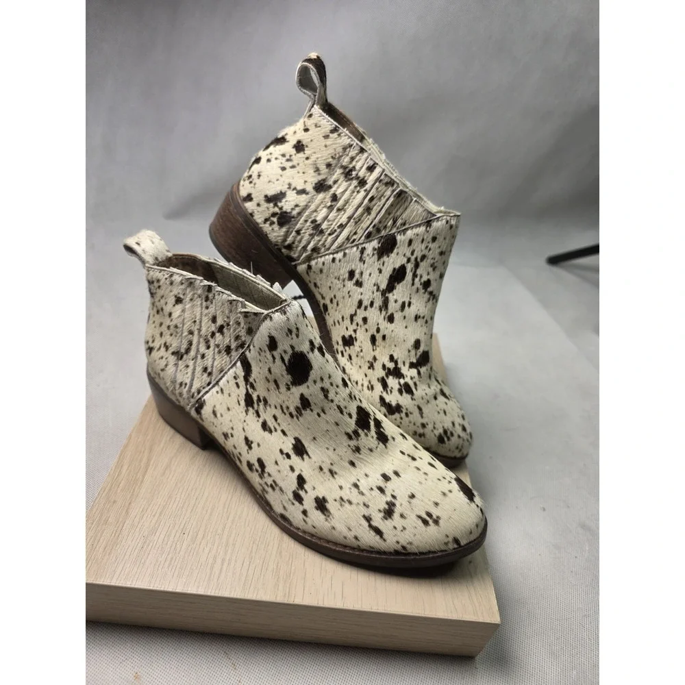 Matisse El Toro Genuine Cowhide Ankle Booties Sz 8.5M